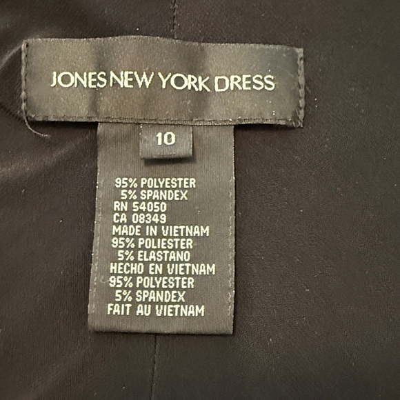 Jones New York Elegant Black Ankle Length Dress - Picture 5 of 5